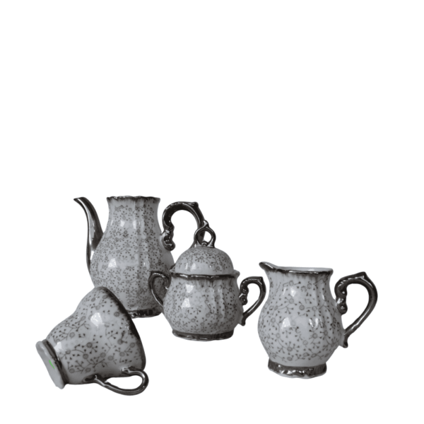 Juego de Té de Porcelana (14 piezas) - Imagen 2