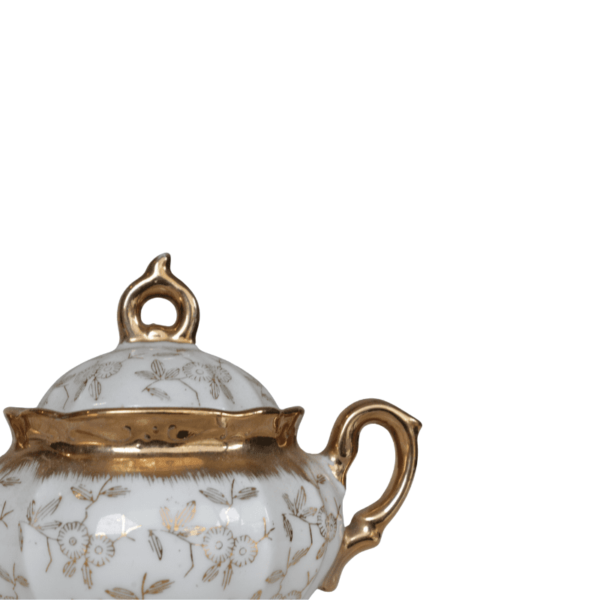 Juego de Té de Porcelana (4 piezas) - Imagen 3