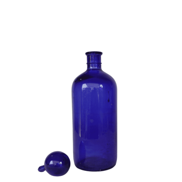 Botella Decorativa Azul - Imagen 2