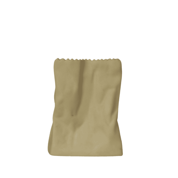 Jarrón para flores pequeño en forma de Bolsa de Papel