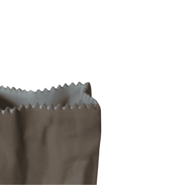 Florero pequeño en forma de Bolsa de Papel - Imagen 3