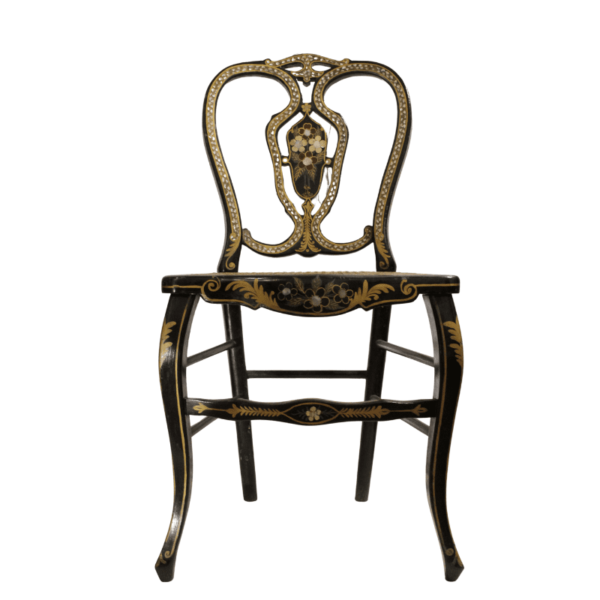 Silla Isabelina Silla con Flores