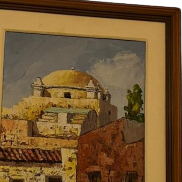 Pintura al óleo del claustro de la compañía de Jesús - Imagen 2