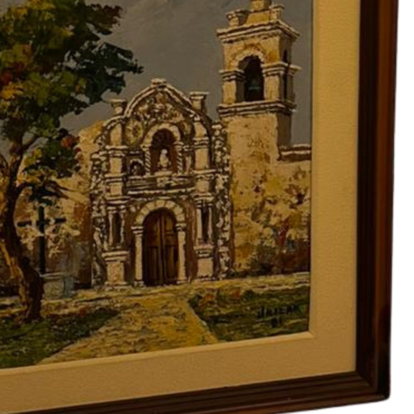 Pintura al óleo de la Iglesia de Yahuara - Imagen 2