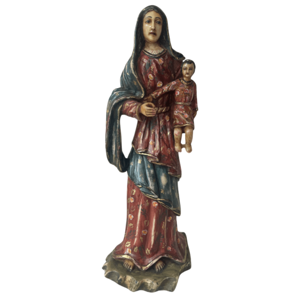 Escultura iconográfica Virgen Estilizada
