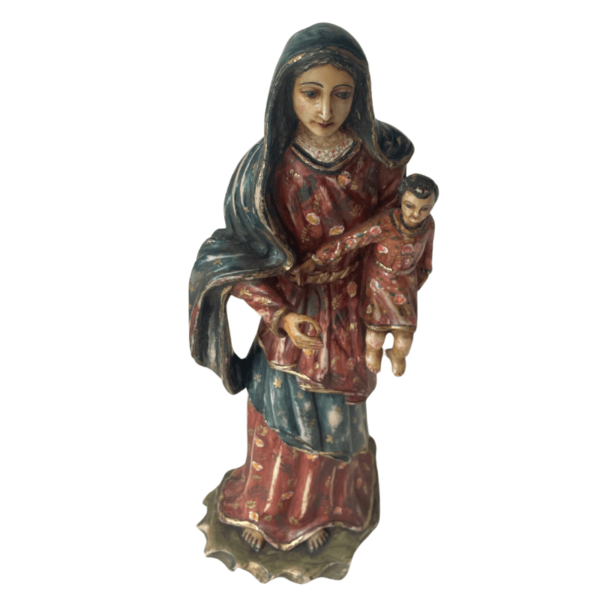 Escultura iconográfica Virgen Estilizada - Imagen 2