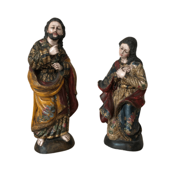 Escultura Iconográfica de Maria y Jose