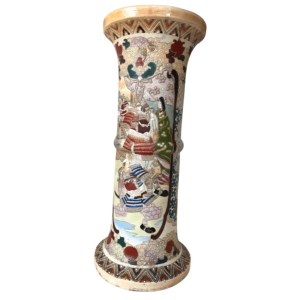 Pedestal decorativo porcelana Satsuma