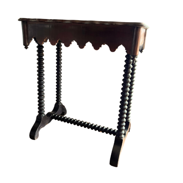 Mesa auxiliar de Caoba - Imagen 2
