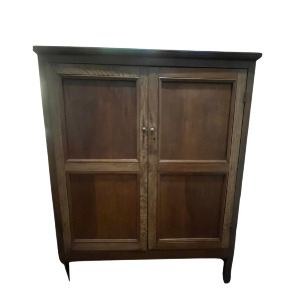 Armario de madera de 2 puertas